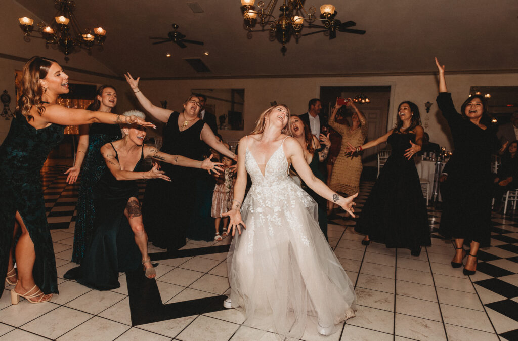 melissa-fe-chapman-photography-Wrightwood House-Mesa-Arizona-Arizona-wedding-photographer-Arizona-wedding-venue-reception-bride-dancing