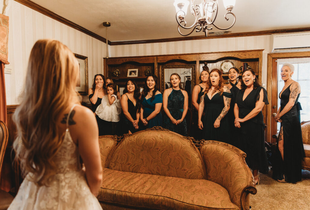melissa-fe-chapman-photography-Wrightwood House-Mesa-Arizona-Arizona-wedding-photographer-Arizona-wedding-venue-first-look-with-bridesmaids